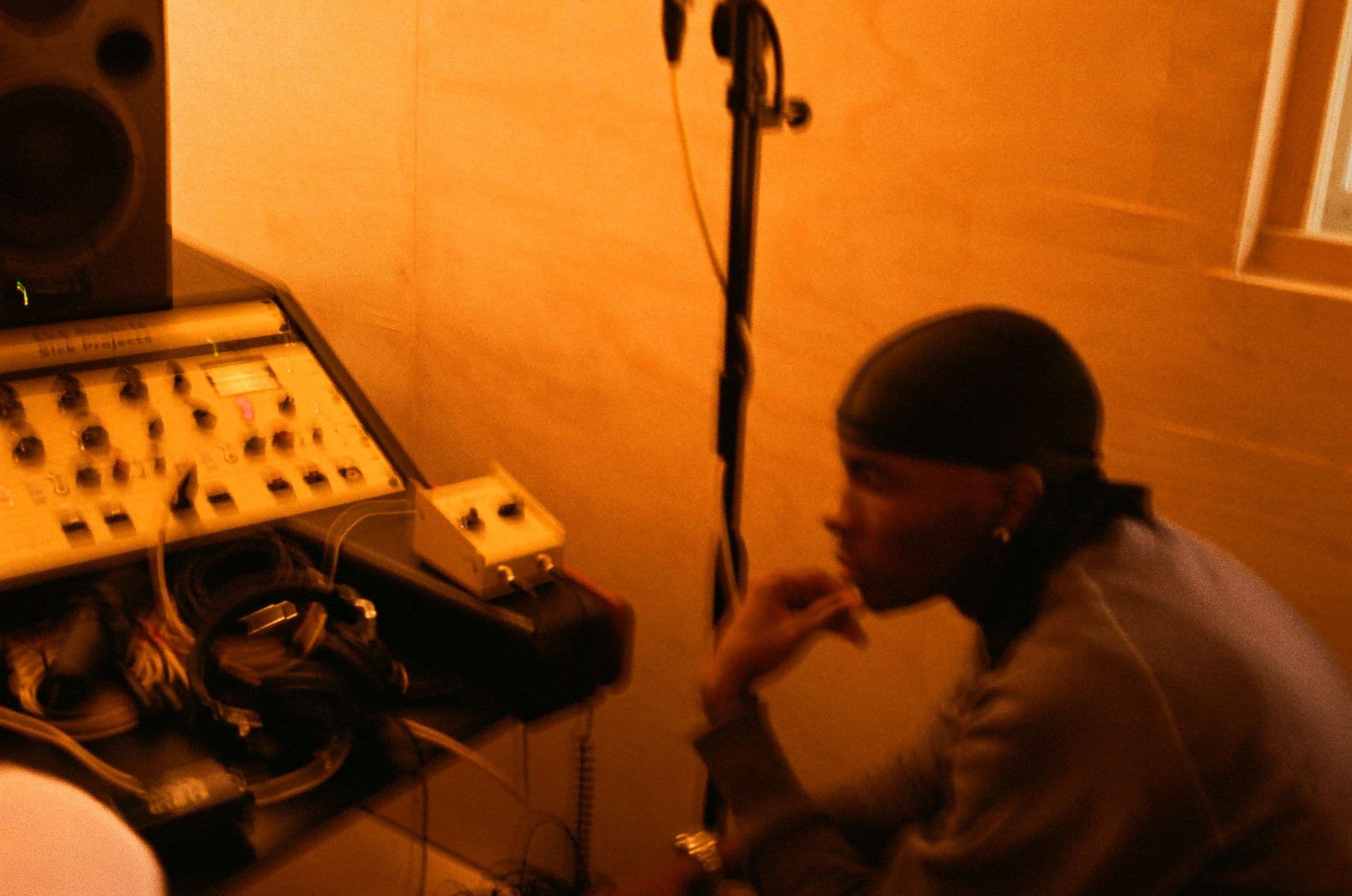 kelz2busy at the studio
