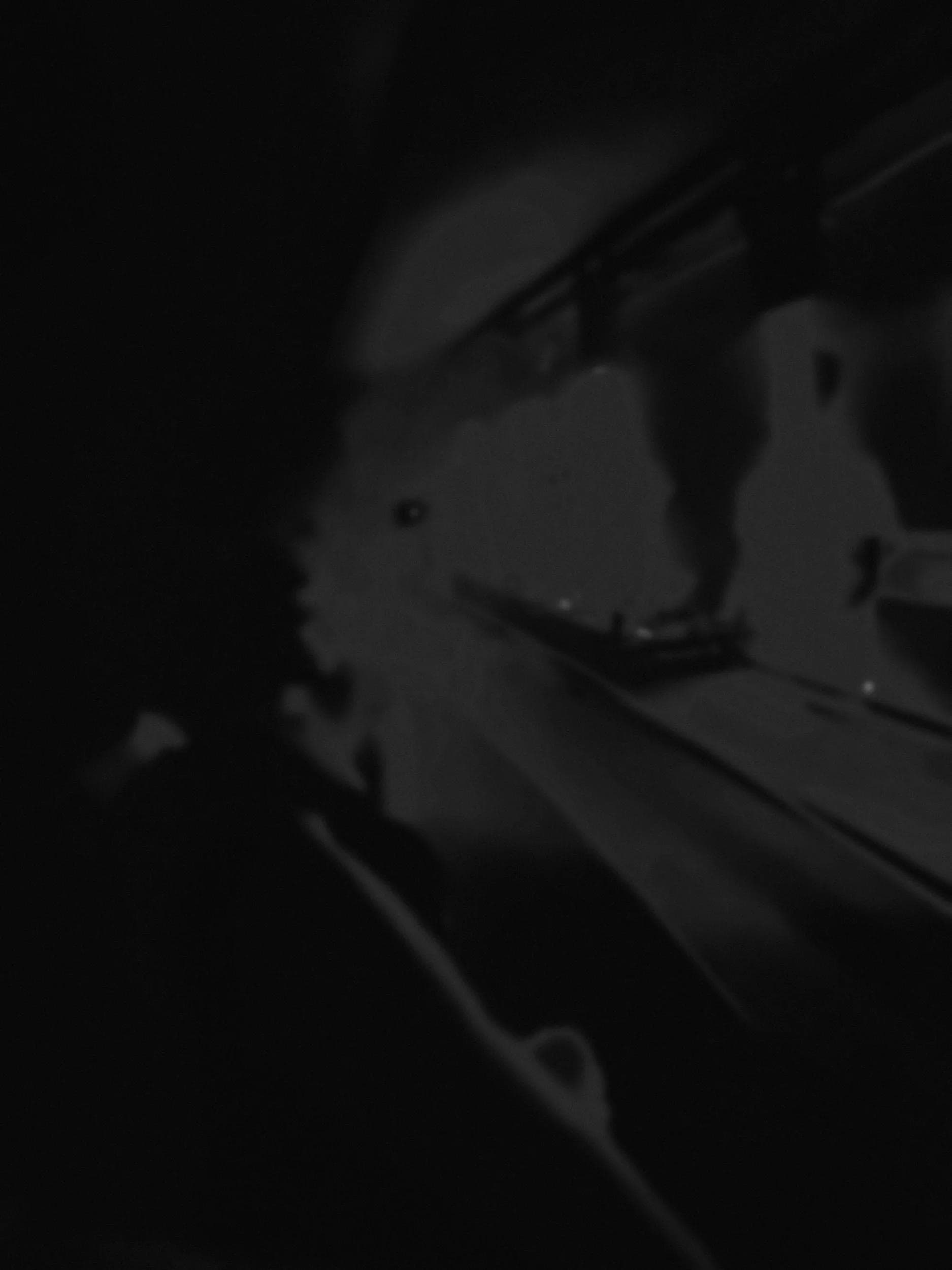 People at counter, abstract