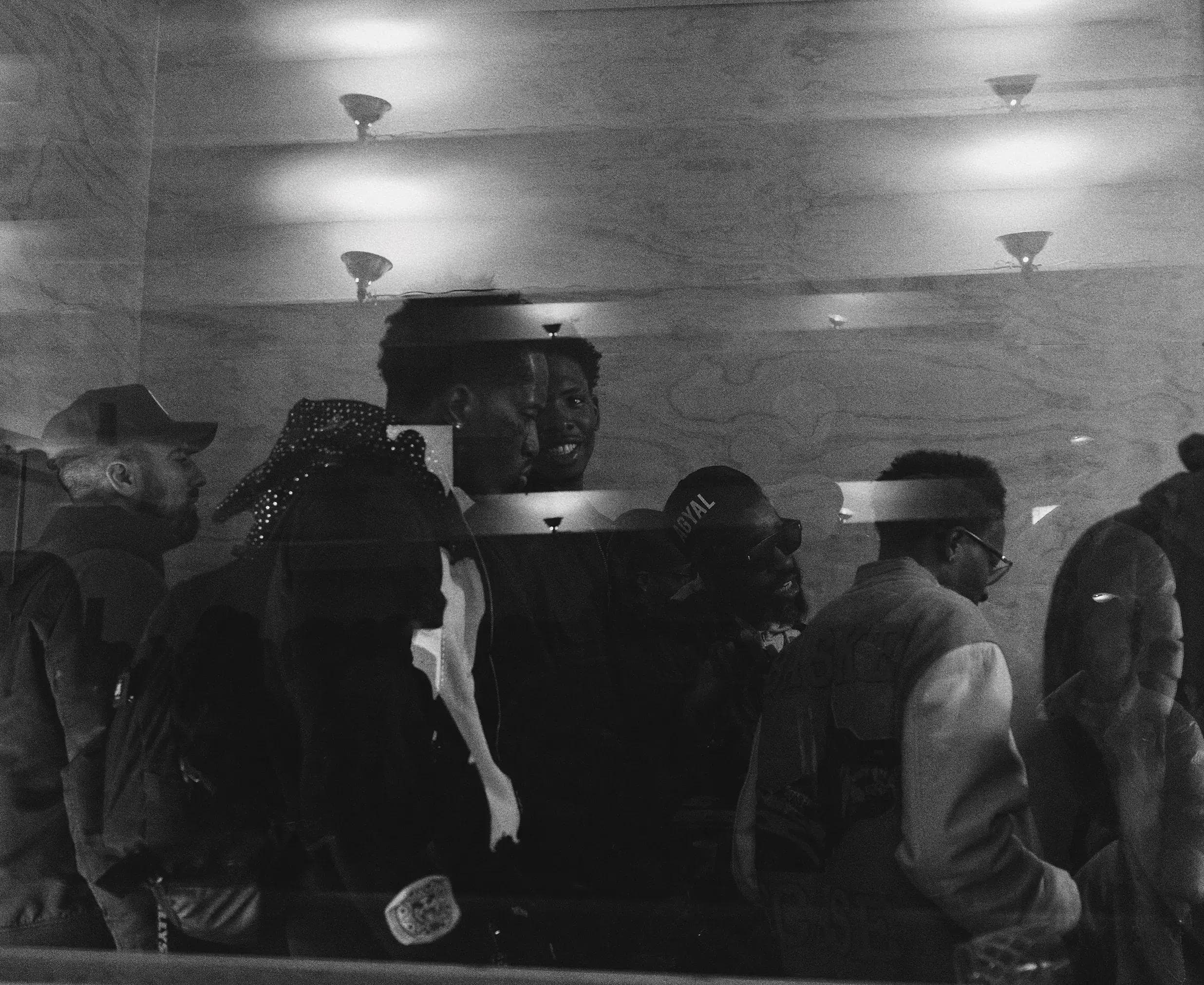 People in IIIXL recording studio